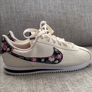 Floral Nike Cortez Sneakers